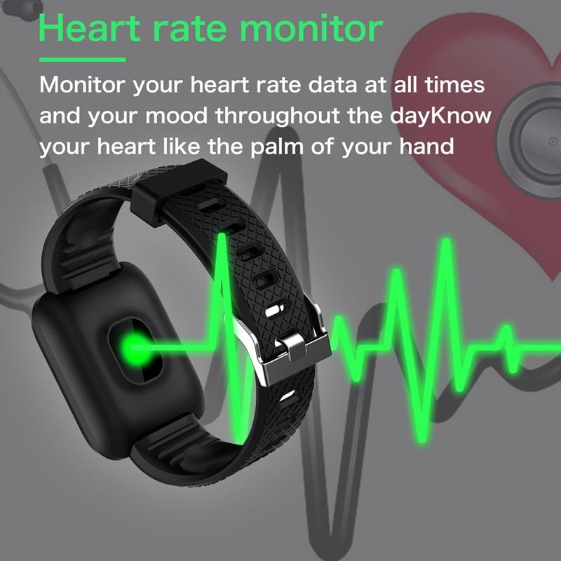 Smart Watch 116 Plus  Rate your Heart-Smart Watches Waterproof - shopwomanstore