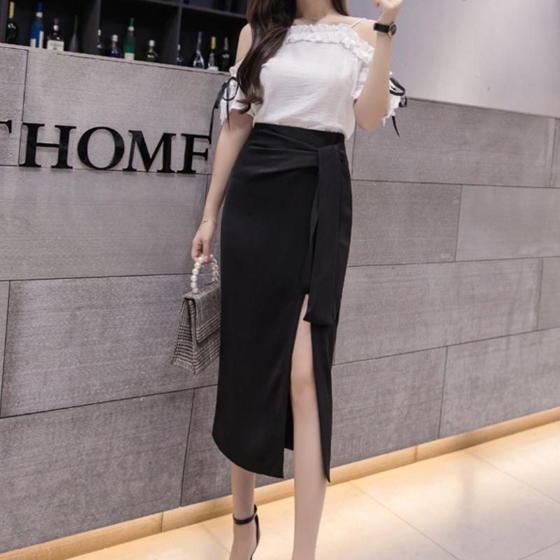 Lace-Up Skirts Women's Clothing - shopwomanstore