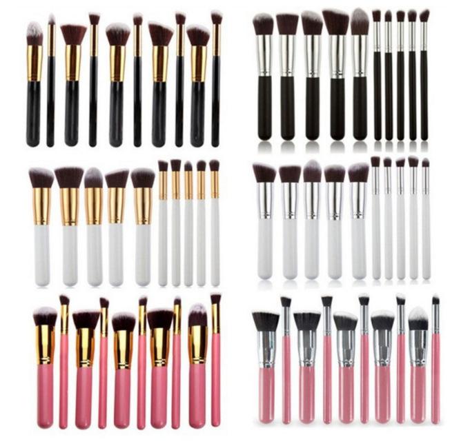 Black Makeup brushes set Professional Natura - shopwomanstore