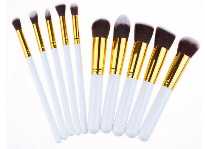 Black Makeup brushes set Professional Natura - shopwomanstore