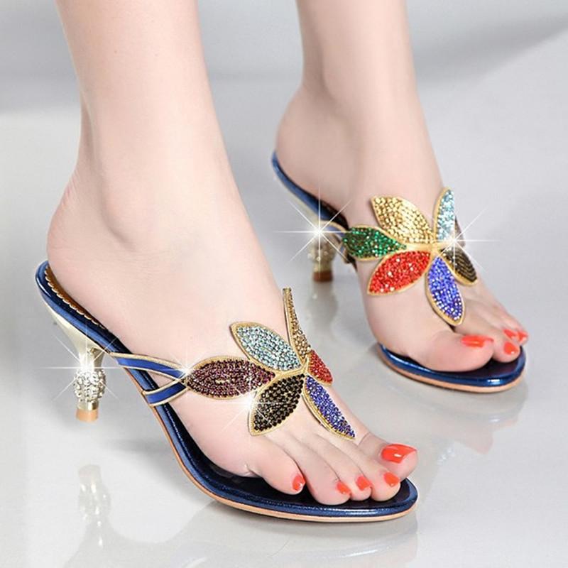 Flip Flops  Beach Shoes  Anti-slip  Leather Sandals - shopwomanstore