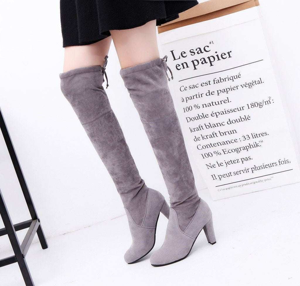 Winter Women Boots Sexy Thigh High - shopwomanstore