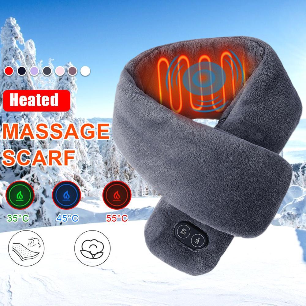 Unisex eScarf - Heated and Vibration Massage - shopwomanstore