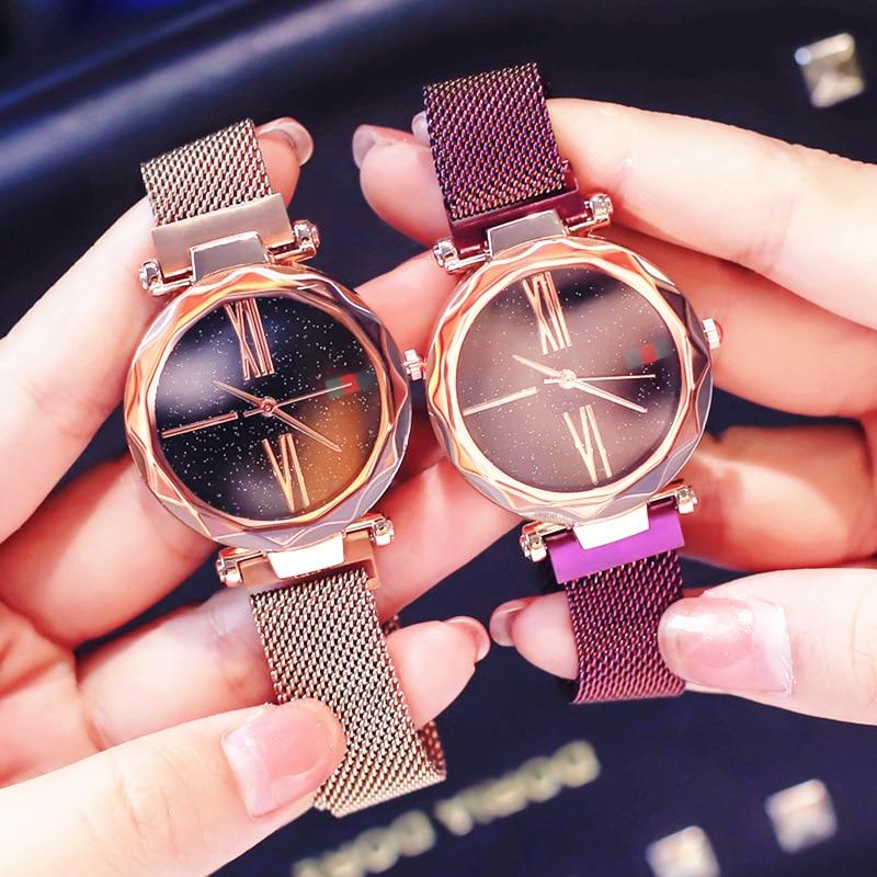 Starry sky magnetic watches - shopwomanstore